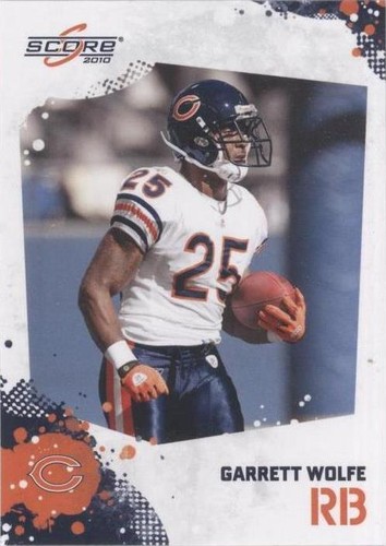 2010 Score Garrett Wolfe #50