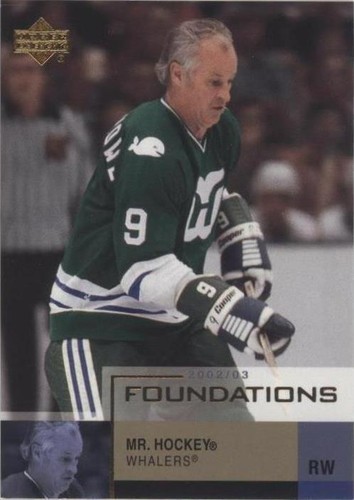 2002-03 Upper Deck Foundations - Gordie Howe #36