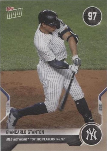 2021 Topps Now MLB Network Top 100 Players - Giancarlo Stanton #T-97