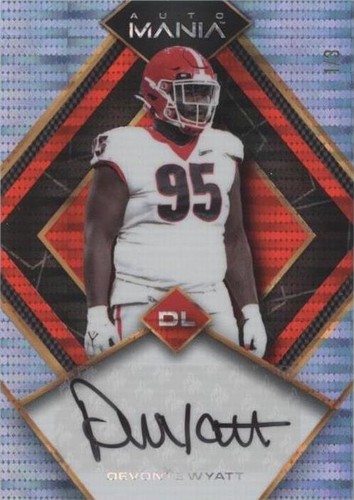 2022 Wild Card Auto Mania Devonte Wyatt #AM-D11