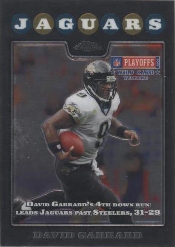 2008 Topps Chrome David Garrard #TC159