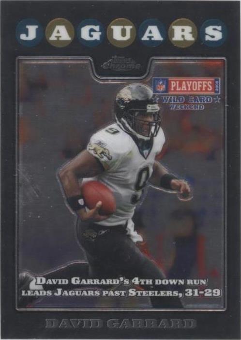 2008 Topps Chrome David Garrard #TC159