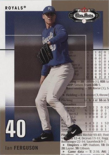 2003 Fleer Box Score - Ian Ferguson #120