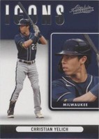 2022 Panini Absolute - Christian Yelich #I-10