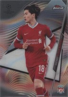 2020-21 Topps Finest UCL Takumi Minamino #37