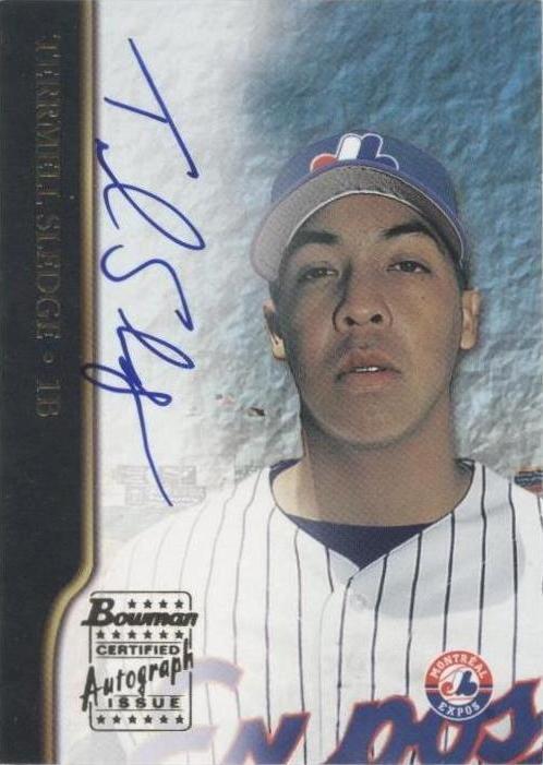 2002 Bowman - Terrmel Sledge #BA-TS