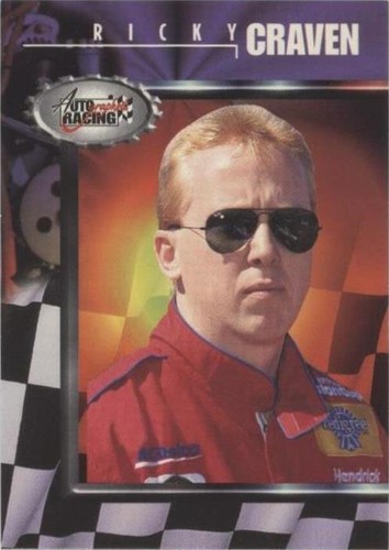1997 Score Board Autographed Racing - Ricky Craven #24