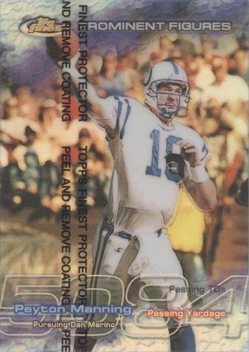 1999 Topps Finest Peyton Manning #PF6