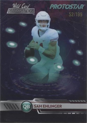 2021 Wild Card Alumination Sam Ehlinger #PS-25
