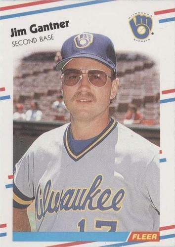 1988 Fleer - Jim Gantner #165
