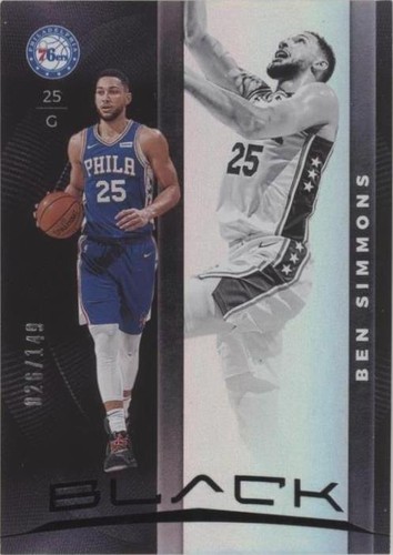 2019-20 Panini Black - Ben Simmons #49