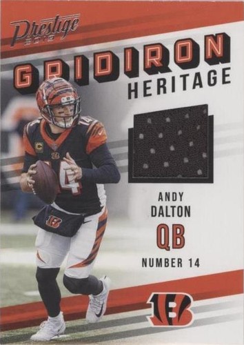 2019 Panini Prestige Andy Dalton #GH-AD