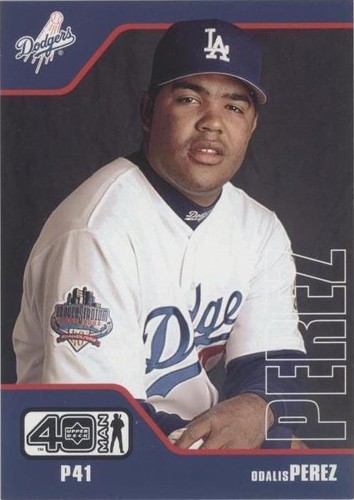 2002 Upper Deck 40 Man - Odalis Perez #689
