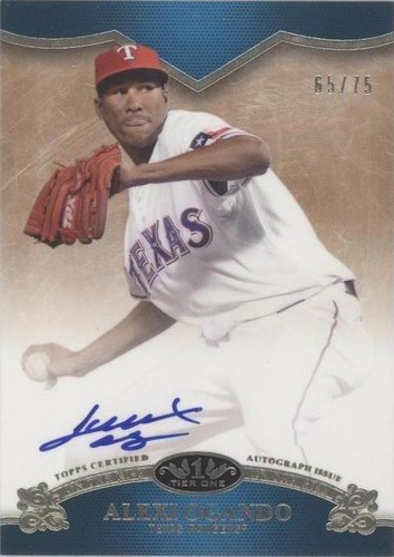 2012 Topps Tier One - Alexi Ogando #OR-AO