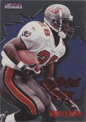 1997 Pro Line II Memorabilia Warrick Dunn #B19