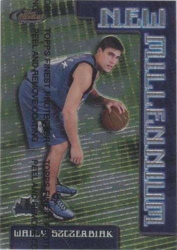1999-00 Topps Finest - Wally Szczerbiak #NM10