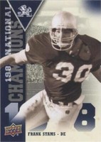 2013 Upper Deck University of Notre Dame Frank Stams #NC-FS