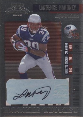 2006 Playoff Contenders Laurence Maroney #119