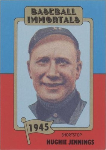 1980-87 SSPC Baseball Immortals - Hughie Jennings #35