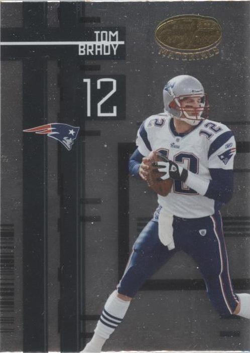 Tom Brady #70 2005 materiales certificados Leaf