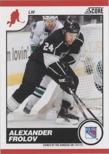 2010-11 Score - Alex Frolov #322