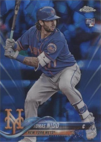 2018 Topps Chrome Sapphire Edition - Tomas Nido #486