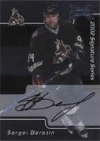 2002-03 In the Game Be A Player Signature Series - Sergei Berezin #193