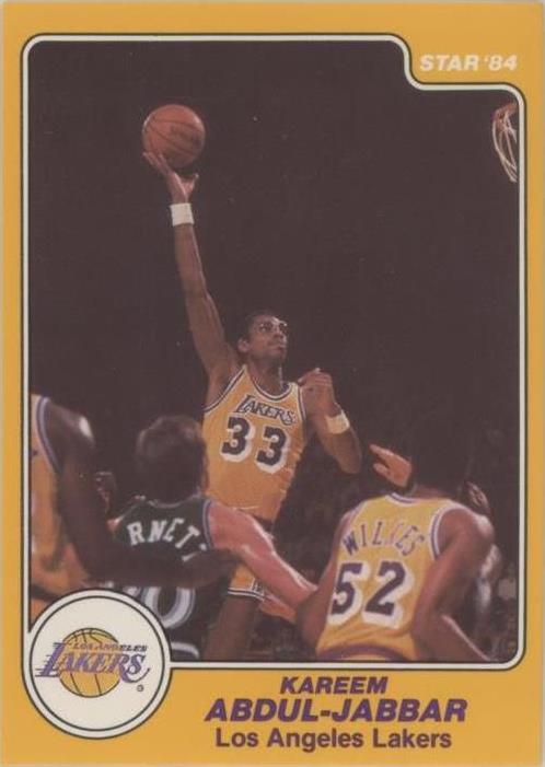 Estrella 1983-84 - Kareem Abdul-Jabbar #14
