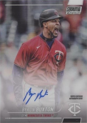 2022 Topps Stadium Club Chrome - Byron Buxton #SCCUA-BB