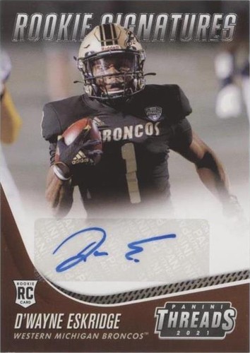 2021 Panini Chronicles Draft Picks D'Wayne Eskridge #TS-DWE