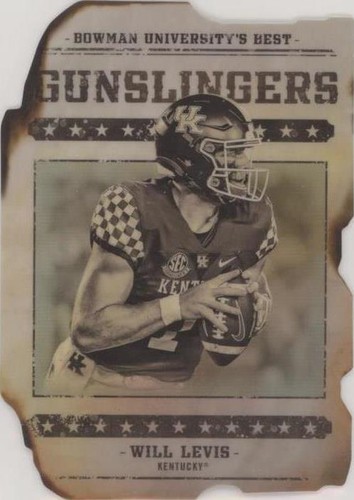2022-23 Bowman's Best University Will Levis #GB-6