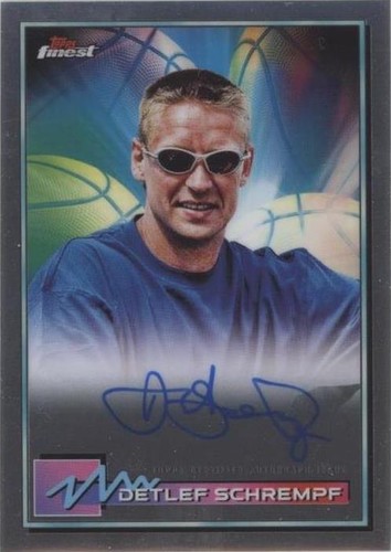 2021 Topps Finest - Detlef Schrempf #FA-DS