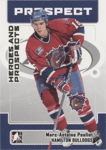 2006-07 In the Game Heroes and Prospects - Marc Pouliot #41