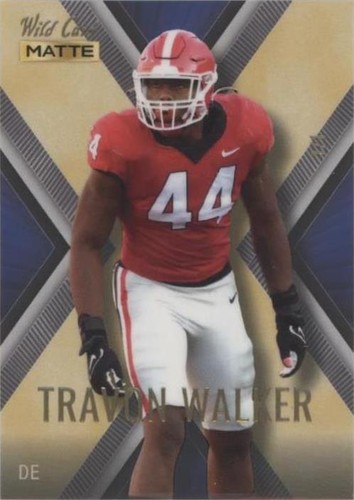 2022 Wild Card MATTE National Convention Travon Walker #MXPN-24