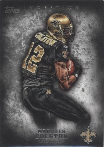 2012 Topps Inception Marques Colston #12