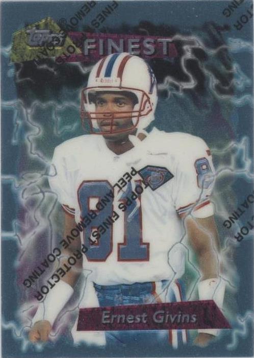 1995 Topps Finest Ernest Givins #126