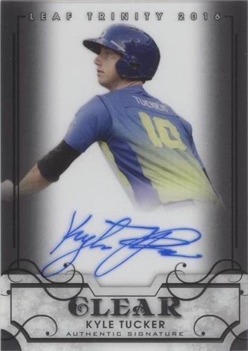 2016 Leaf Trinity - Kyle Tucker #CA-KT1