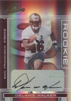 2006 Playoff Absolute Memorabilia Delanie Walker #247