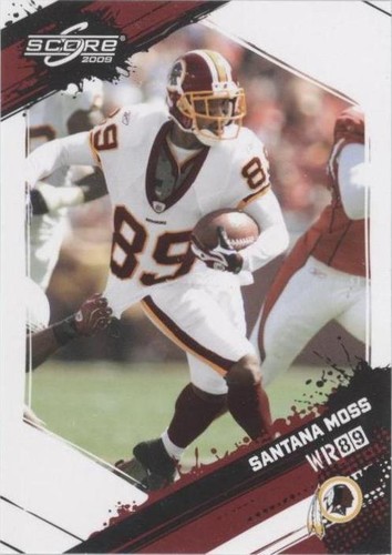 2009 Score Santana Moss #300