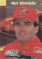 1993 Pro Set Finish Line - Hut Stricklin #180