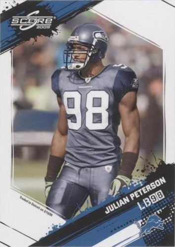 2009 Score Julian Peterson #257