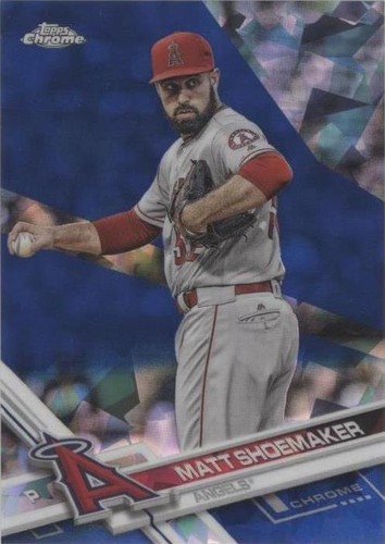 2017 Topps Chrome Sapphire Edition - Matt Shoemaker #71