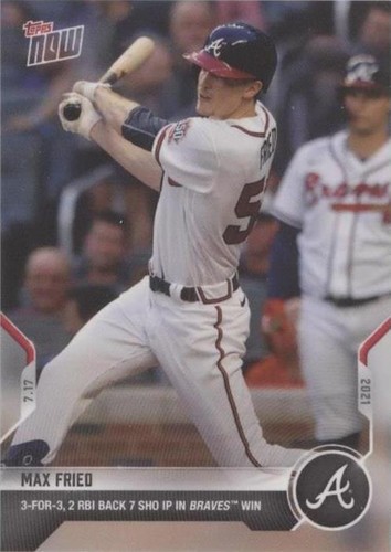 2021 Topps Now - Max Fried #518