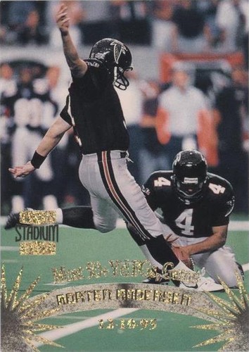 1996 Stadium Club - Most 50 Yard Field Goals #173 Morten