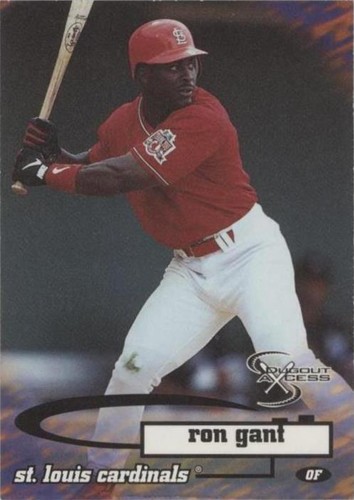 1998 Skybox Dugout Axcess - Ron Gant #40