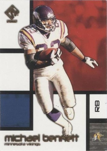 2002 Pacific Private Stock Reserve Michael Bennett #53