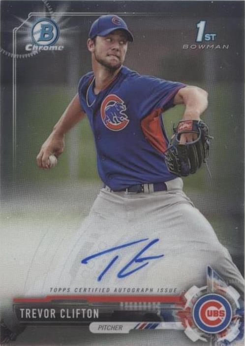 2017 Bowman Chrome - Trevor Clifton #CPA-TC