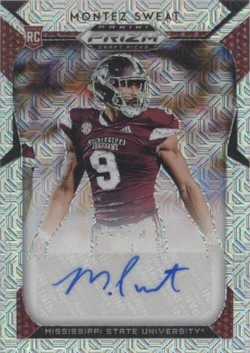 2019 Panini Prizm Draft Montez Sweat #157