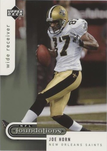 2005 Upper Deck NFL Foundations Joe Horn #61
