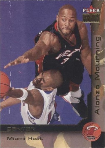 2000-01 Fleer Premium - Alonzo Mourning #152